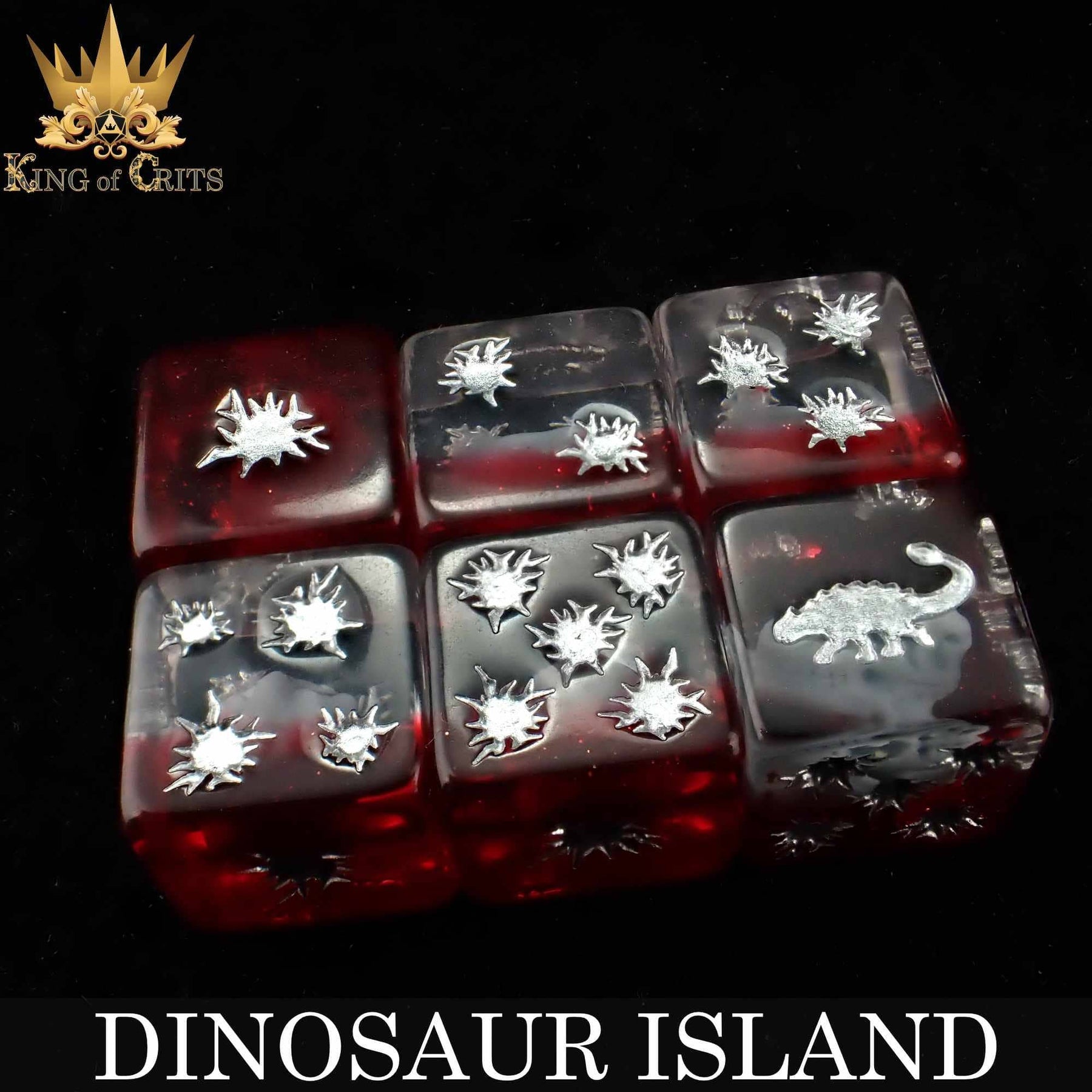 DNDDICE.COM Dice > Other Dice Dinosaur Island - 11 Dice Set 758890745081 ER11DINO