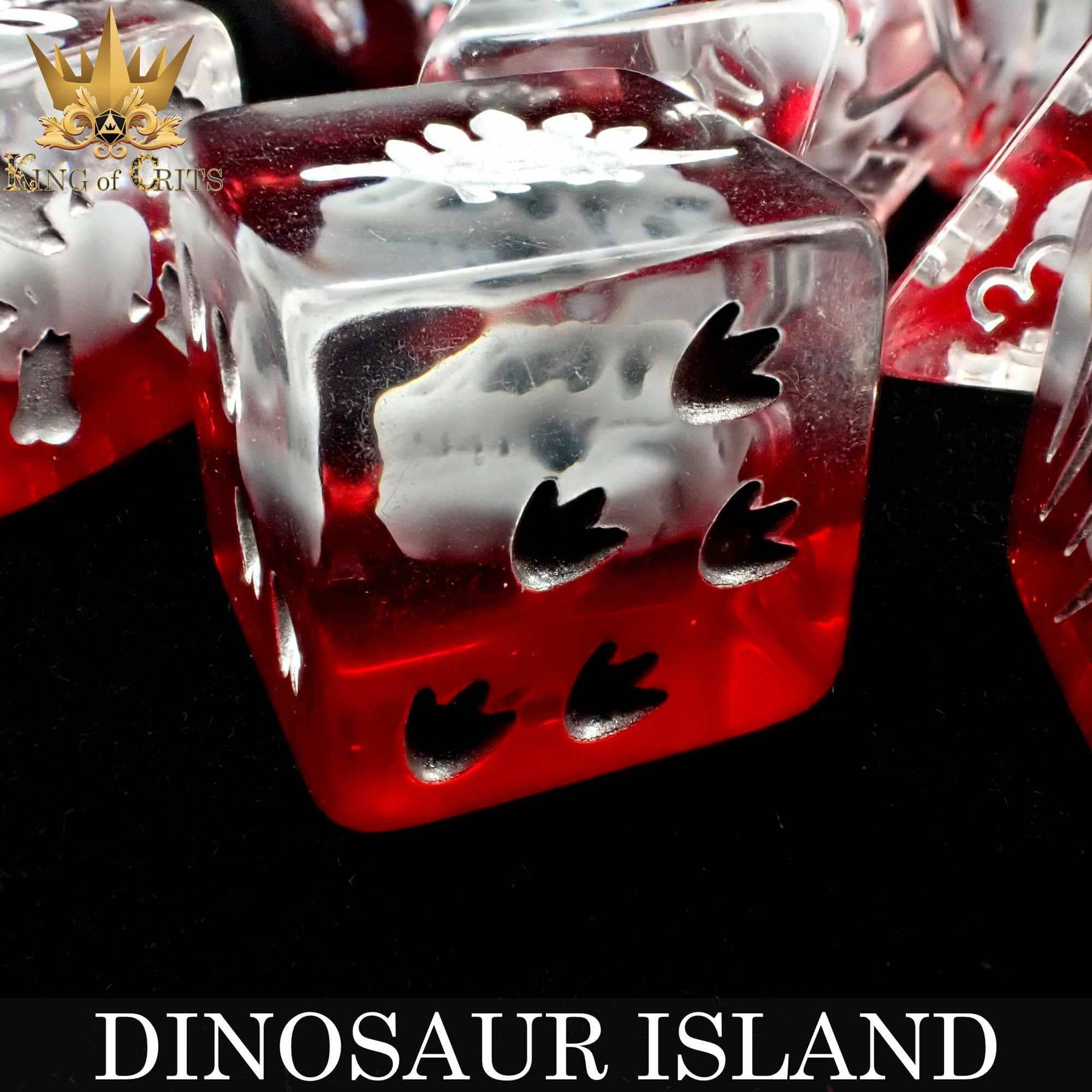 DNDDICE.COM Dice > Other Dice Dinosaur Island - 11 Dice Set 758890745081 ER11DINO