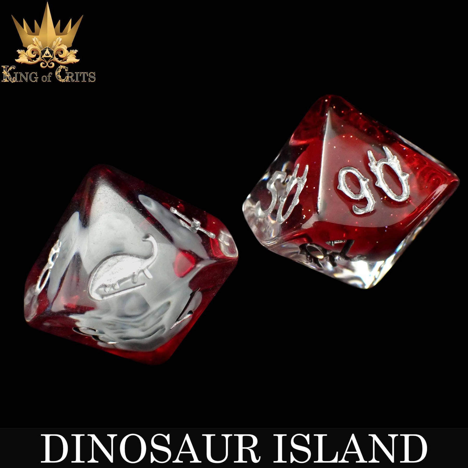 DNDDICE.COM Dice > Other Dice Dinosaur Island - 11 Dice Set 758890745081 ER11DINO
