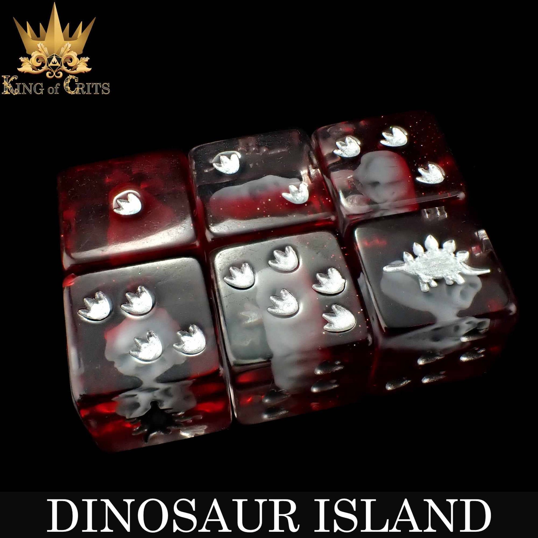 DNDDICE.COM Dice > Other Dice Dinosaur Island - 11 Dice Set 758890745081 ER11DINO