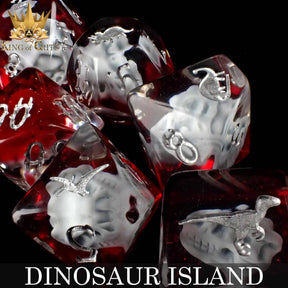 DNDDICE.COM Dice > Other Dice Dinosaur Island - 11 Dice Set 758890745081 ER11DINO
