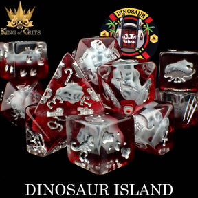 DNDDICE.COM Dice > Other Dice Dinosaur Island - 11 Dice Set 758890745081 ER11DINO