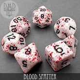 DNDDICE.COM Dice > Other Dice DND DICE: Blood Splatter 758890738717 EA07BLSP