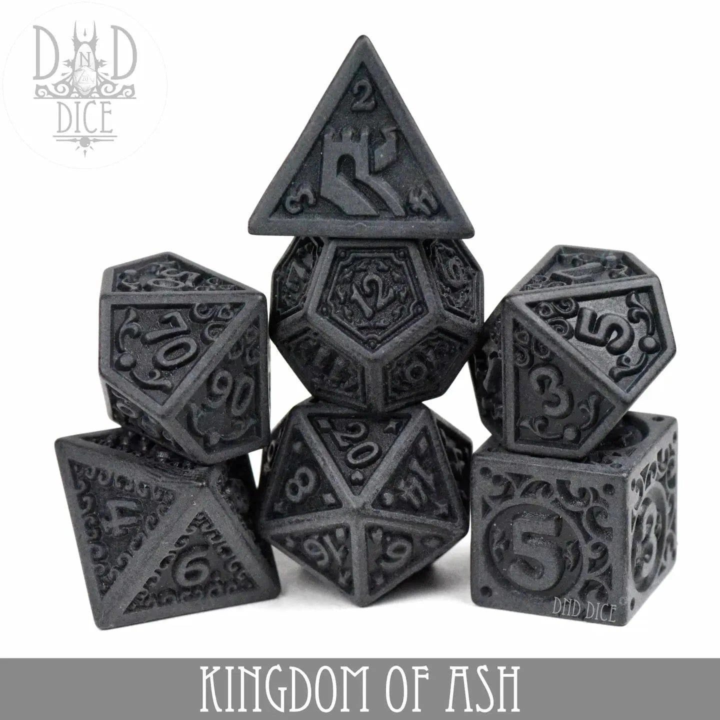 DNDDICE.COM Dice > Other Dice DND DICE: Kingdom of Ash 758890747108 PA07KINGASH