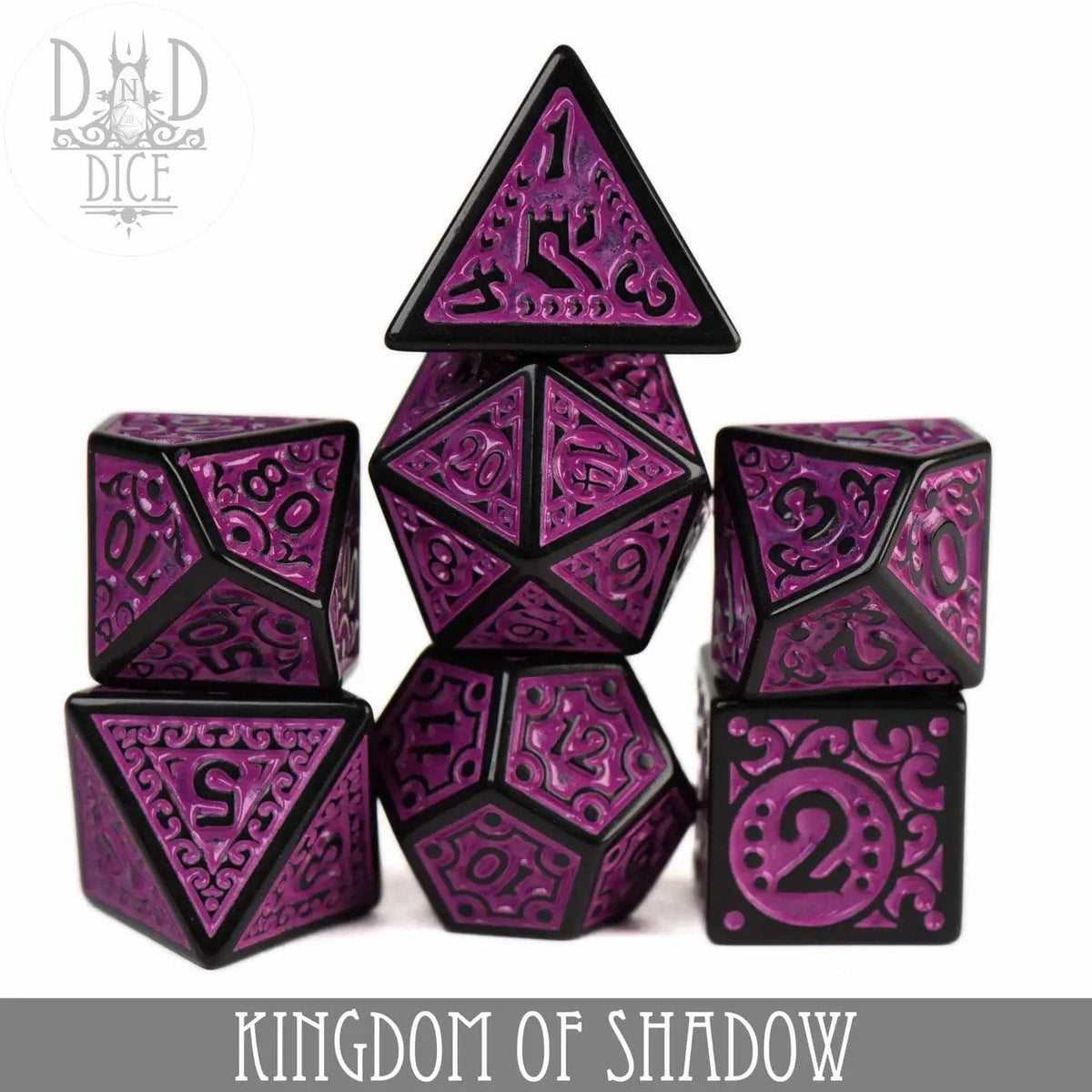 DNDDICE.COM Dice > Other Dice DND DICE: Kingdom of Shadow 758890749270 PA07KINGHIDE