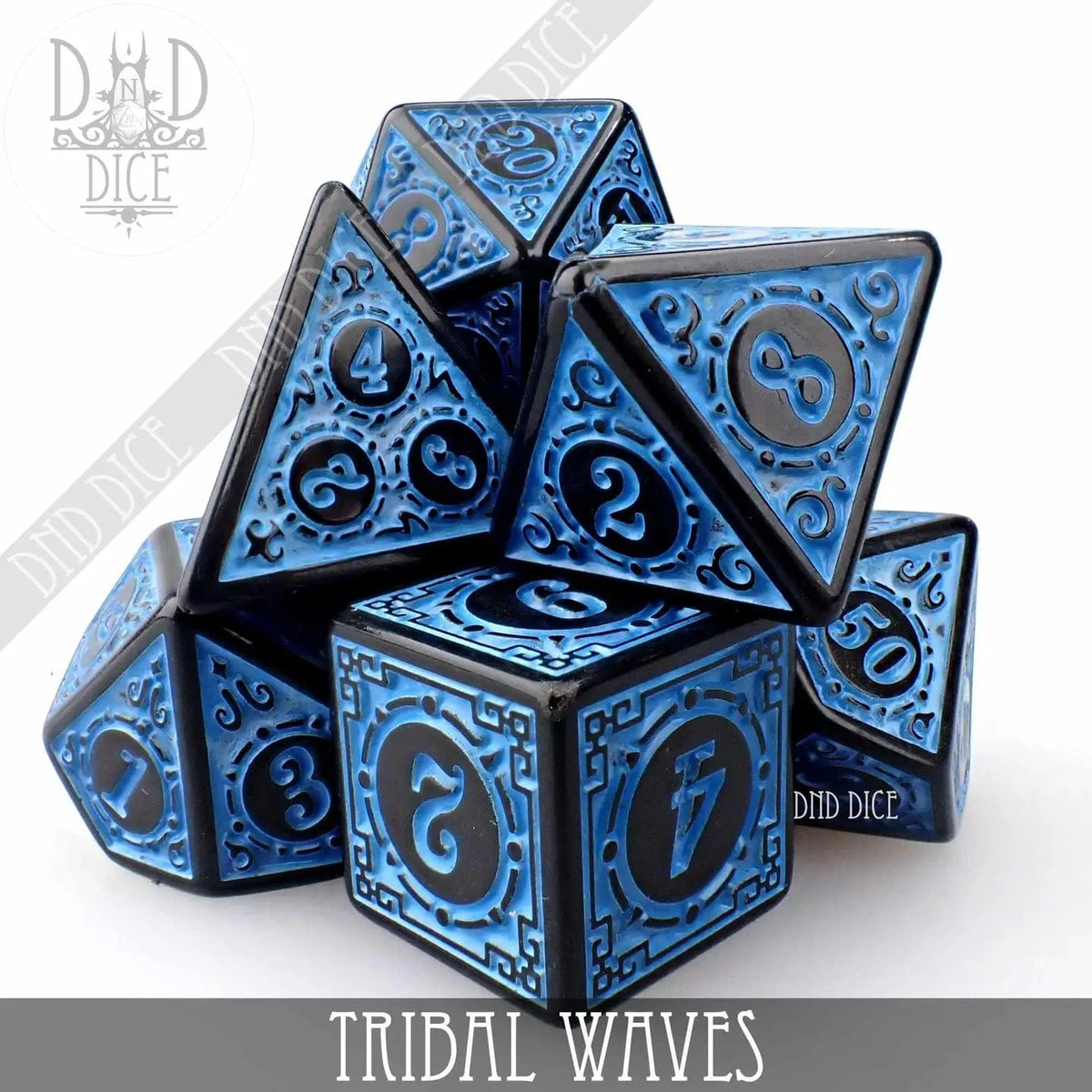 DNDDICE.COM Dice > Other Dice DND DICE: Tribal Waves 758890741618 PA07TRBL