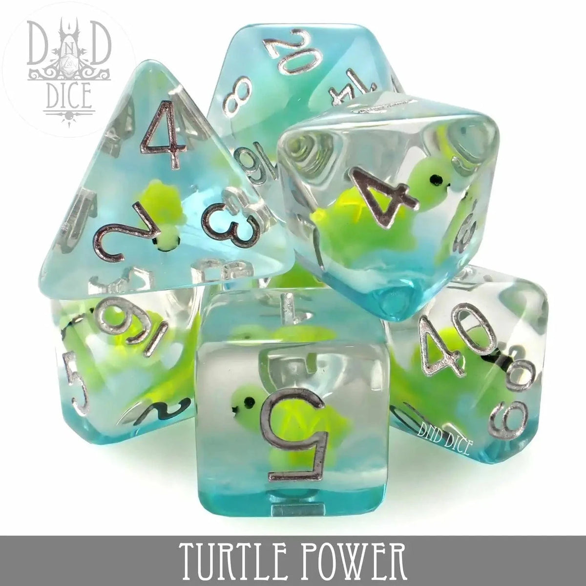 DNDDICE.COM Dice > Other Dice DND DICE: Turtle Power 758890745500 PR07TURTLE