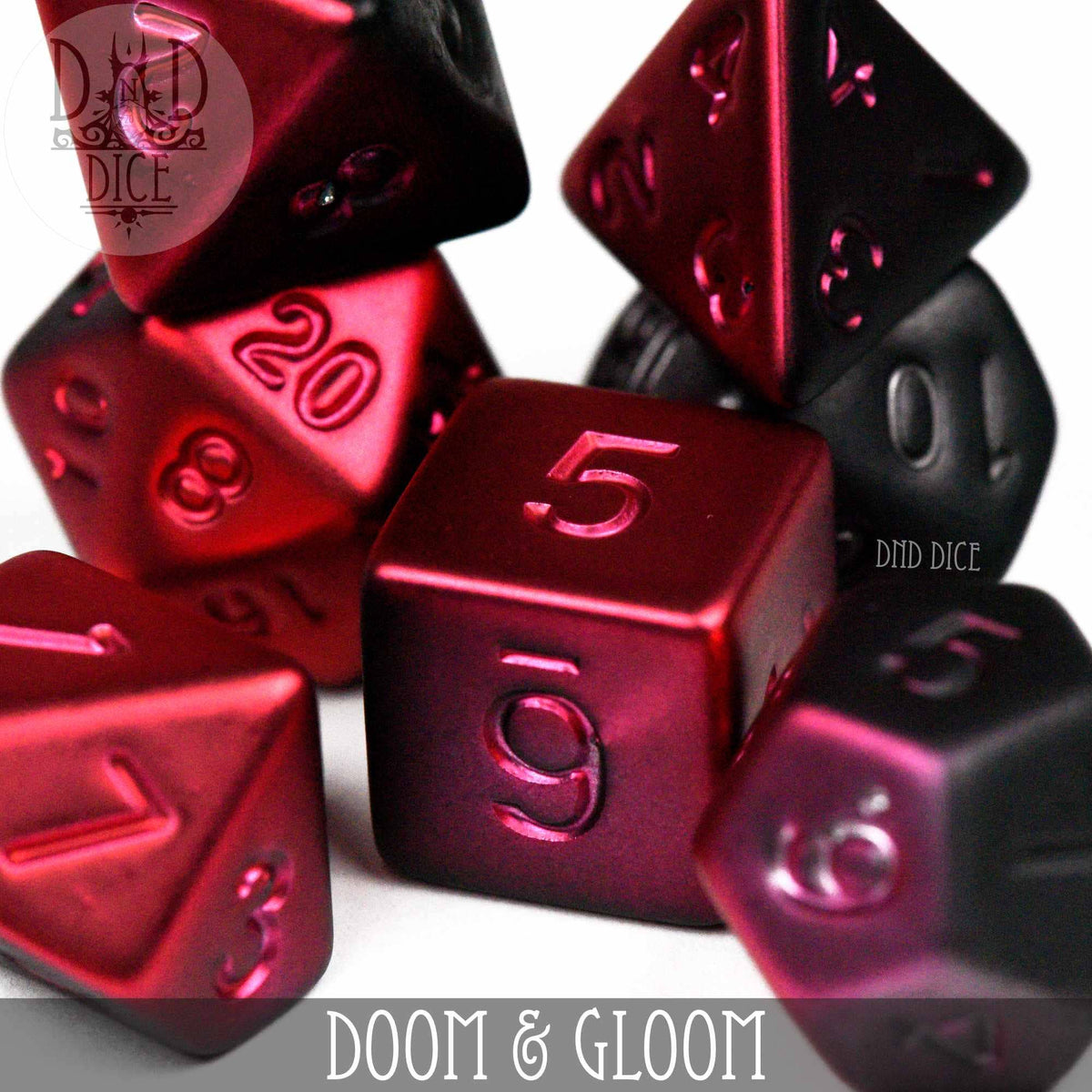 DNDDICE.COM Dice > Other Dice Doom and Gloom 758890746521 PA07DOOM
