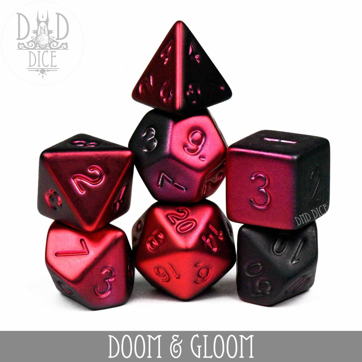 DNDDICE.COM Dice > Other Dice Doom and Gloom 758890746521 PA07DOOM