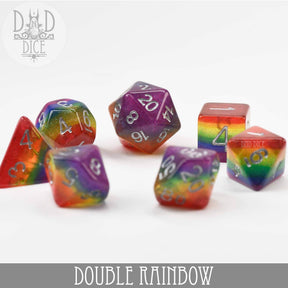 DNDDICE.COM Dice > Other Dice Double Rainbow 758890748730 PR07TWOBOWS