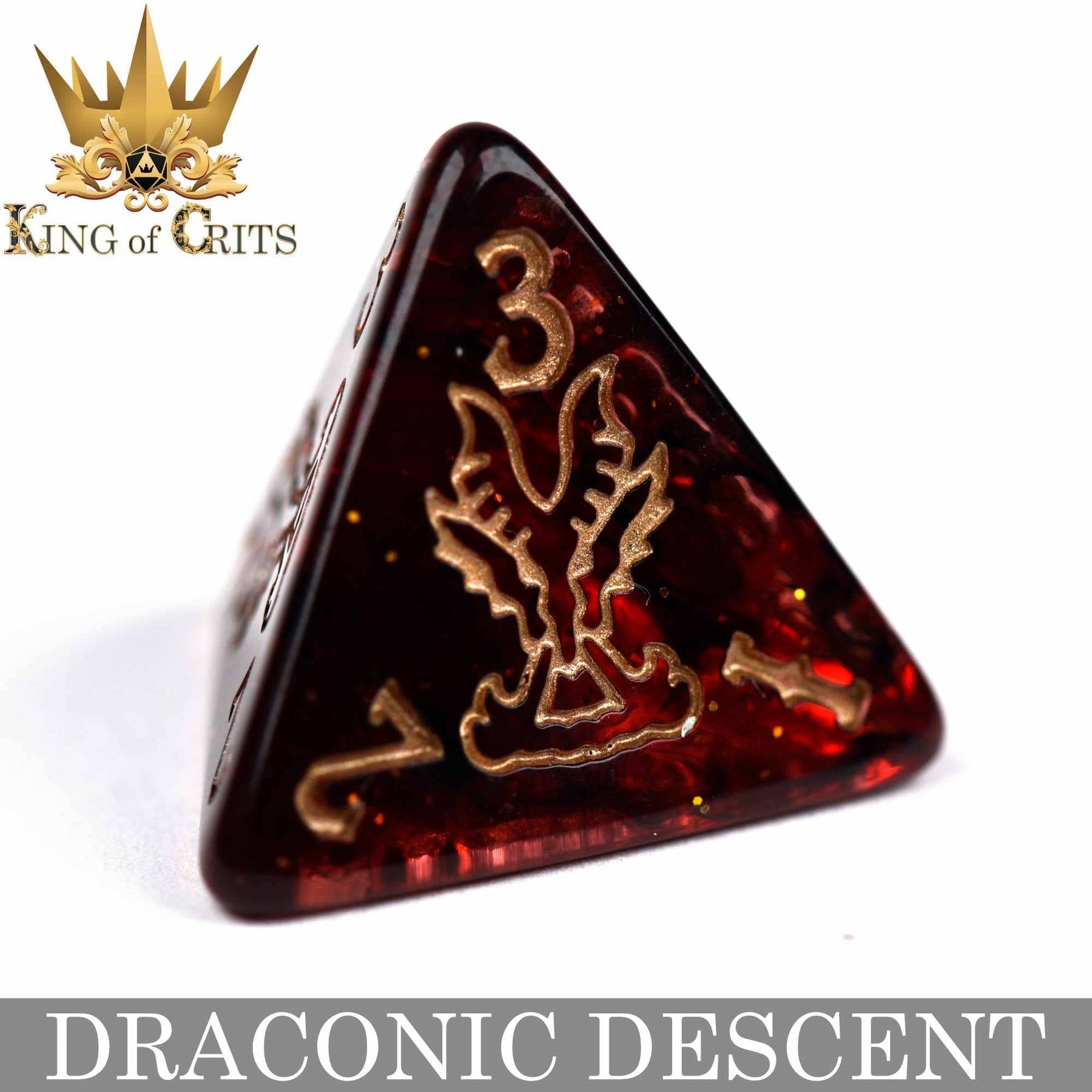 DNDDICE.COM Dice > Other Dice Draconic Descent - 11 Dice Set 758890746057 ER11DRAGON