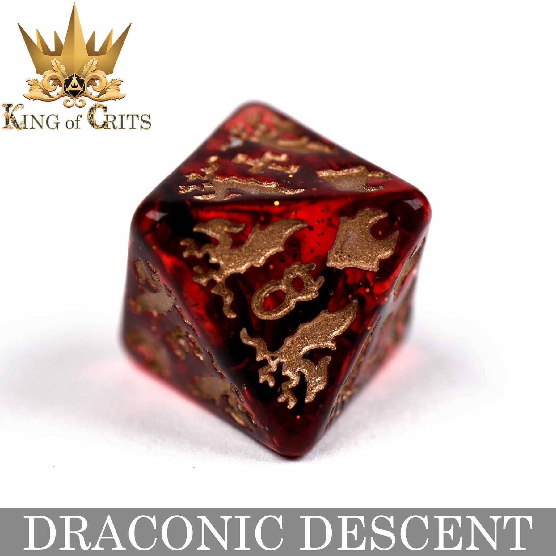 DNDDICE.COM Dice > Other Dice Draconic Descent - 11 Dice Set 758890746057 ER11DRAGON