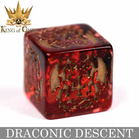 DNDDICE.COM Dice > Other Dice Draconic Descent - 11 Dice Set 758890746057 ER11DRAGON