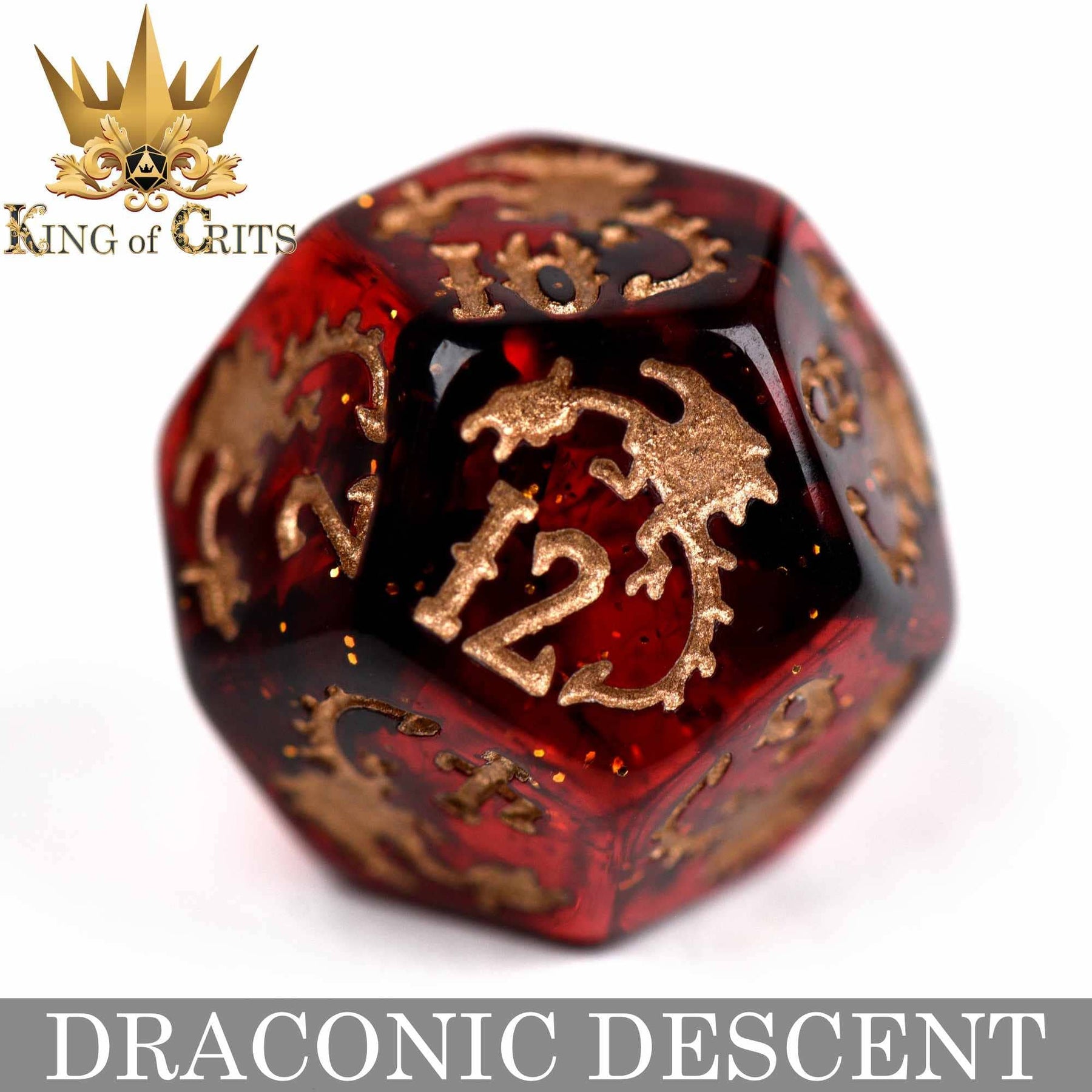 DNDDICE.COM Dice > Other Dice Draconic Descent - 11 Dice Set 758890746057 ER11DRAGON