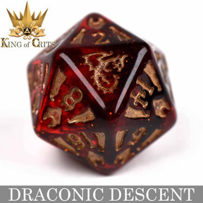 DNDDICE.COM Dice > Other Dice Draconic Descent - 11 Dice Set 758890746057 ER11DRAGON
