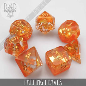 DNDDICE.COM Dice > Other Dice Falling Leaves 758890739585 PR07FALL