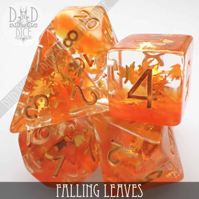 DNDDICE.COM Dice > Other Dice Falling Leaves 758890739585 PR07FALL