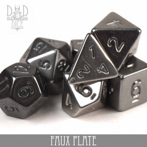 DNDDICE.COM Dice > Other Dice Faux Plate 758890749645 PA07PLATE