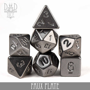 DNDDICE.COM Dice > Other Dice Faux Plate 758890749645 PA07PLATE