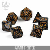 DNDDICE.COM Dice > Other Dice Giant Fighter Gray (Oversize) 758890747269 PA07BIGFIGHT