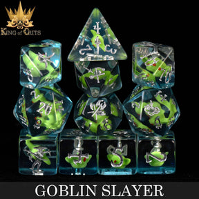 DNDDICE.COM Dice > Other Dice Goblin Slayer - 11 Dice Set 758890749409 ER11SLAY