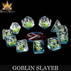 DNDDICE.COM Dice > Other Dice Goblin Slayer - 11 Dice Set 758890749409 ER11SLAY