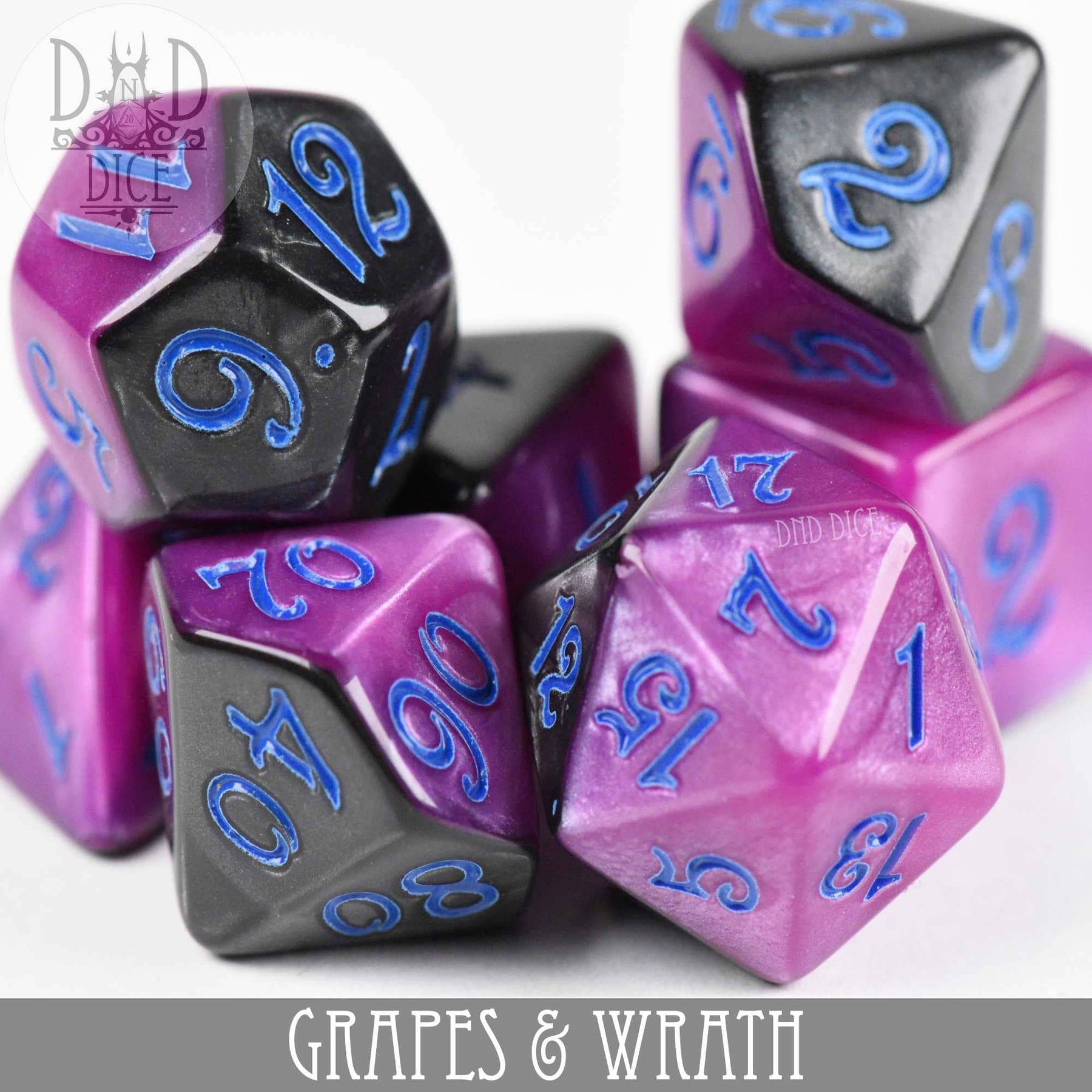 DNDDICE.COM Dice > Other Dice Grapes & Wrath 758890747832 PA07GRAPES