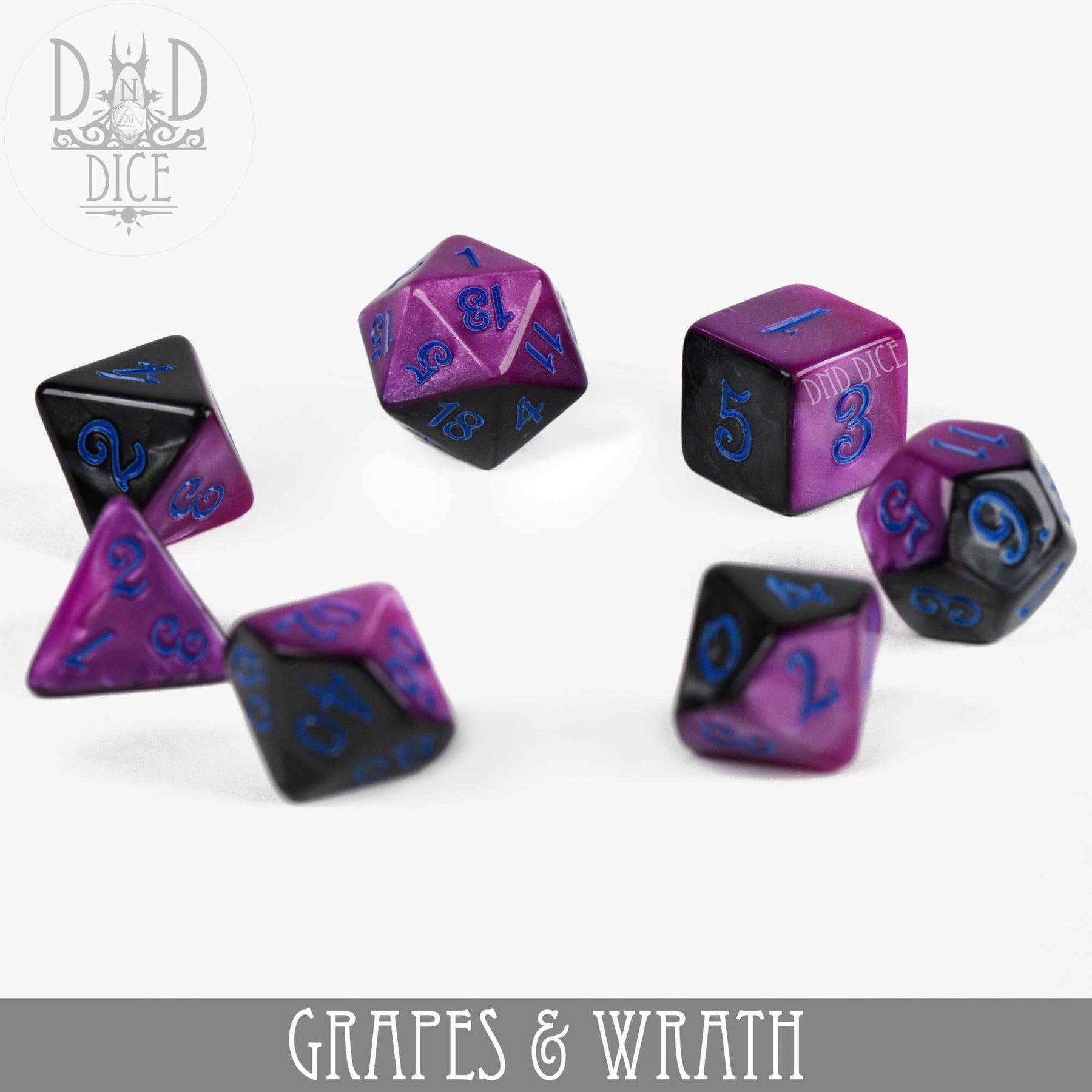DNDDICE.COM Dice > Other Dice Grapes & Wrath 758890747832 PA07GRAPES