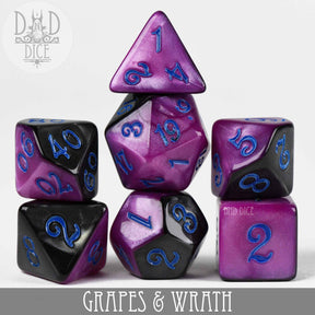 DNDDICE.COM Dice > Other Dice Grapes & Wrath 758890747832 PA07GRAPES