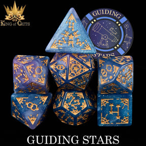 DNDDICE.COM Dice > Other Dice Guiding Stars - 7 Dice Set 758890749584 ER07STARS