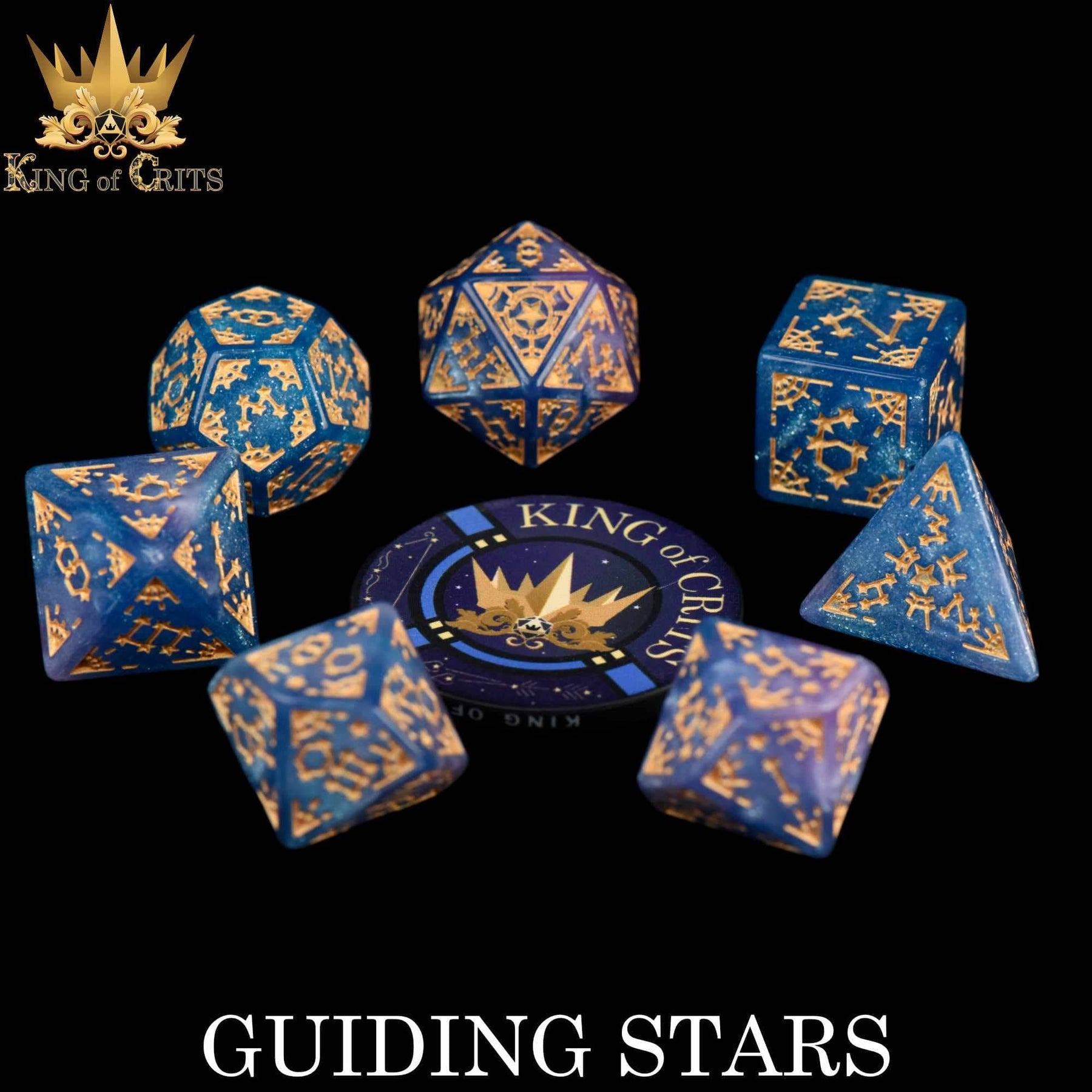 DNDDICE.COM Dice > Other Dice Guiding Stars - 7 Dice Set 758890749584 ER07STARS