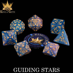 DNDDICE.COM Dice > Other Dice Guiding Stars - 7 Dice Set 758890749584 ER07STARS