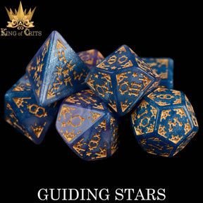 DNDDICE.COM Dice > Other Dice Guiding Stars - 7 Dice Set 758890749584 ER07STARS