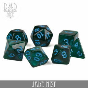 DNDDICE.COM Dice > Other Dice Jade Mist Glitter 758890749256 PA07MIST