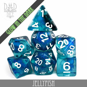 DNDDICE.COM Dice > Other Dice Jellyfish (Glow) 758890746309 PR07JELLY