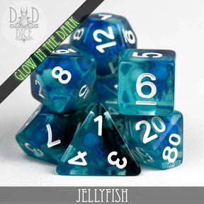 DNDDICE.COM Dice > Other Dice Jellyfish (Glow) 758890746309 PR07JELLY