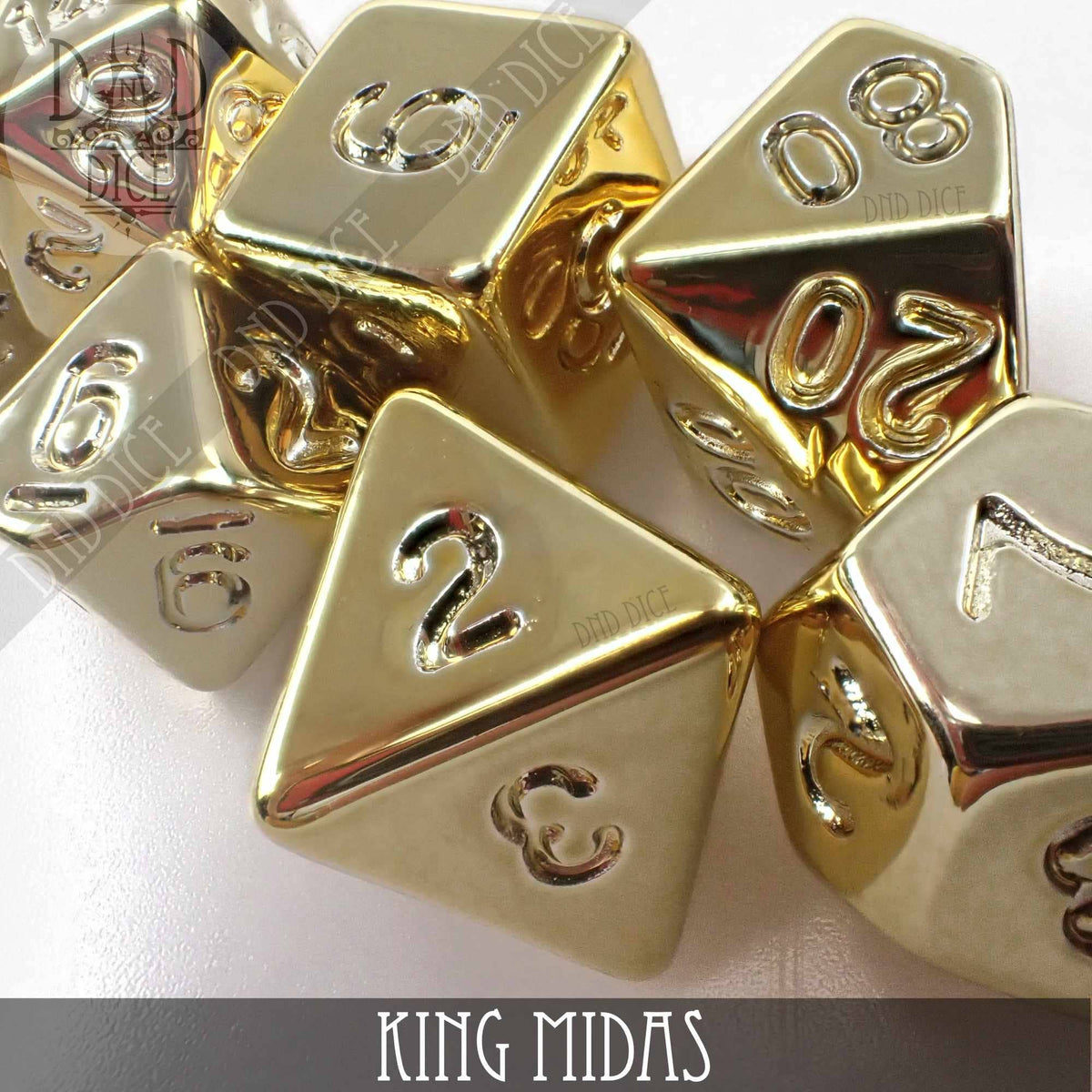 DNDDICE.COM Dice > Other Dice King Midas 758890740147 PA07KMDS