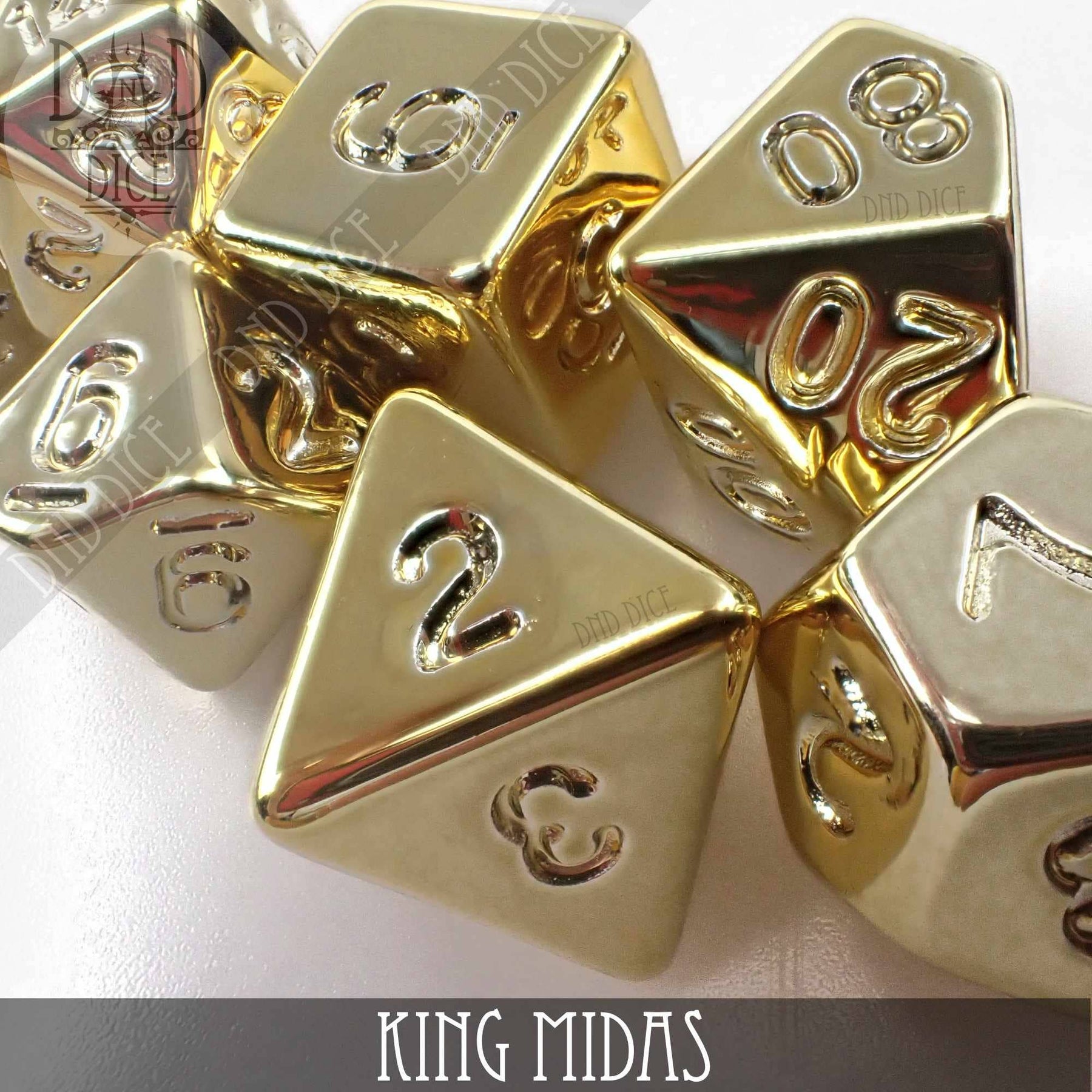 DNDDICE.COM Dice > Other Dice King Midas 758890740147 PA07KMDS