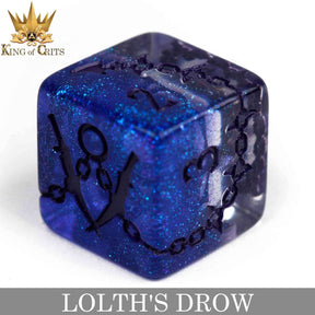 DNDDICE.COM Dice > Other Dice Lolth's Drow - 11 Dice Set 758890746286 ER11DROW