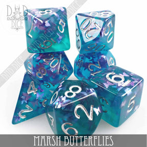 DNDDICE.COM Dice > Other Dice Marsh Butterflies 758890740307 PR07MABU