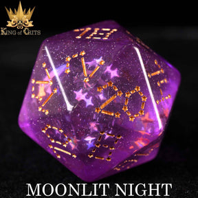 DNDDICE.COM Dice > Other Dice Moonlit Night - 12 Dice Set 758890743681 ER12MOON