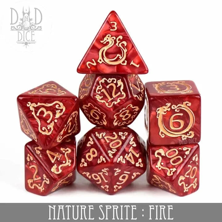 DNDDICE.COM Dice > Other Dice Nature Sprite: Fire 758890748969 PA07SPRITE1