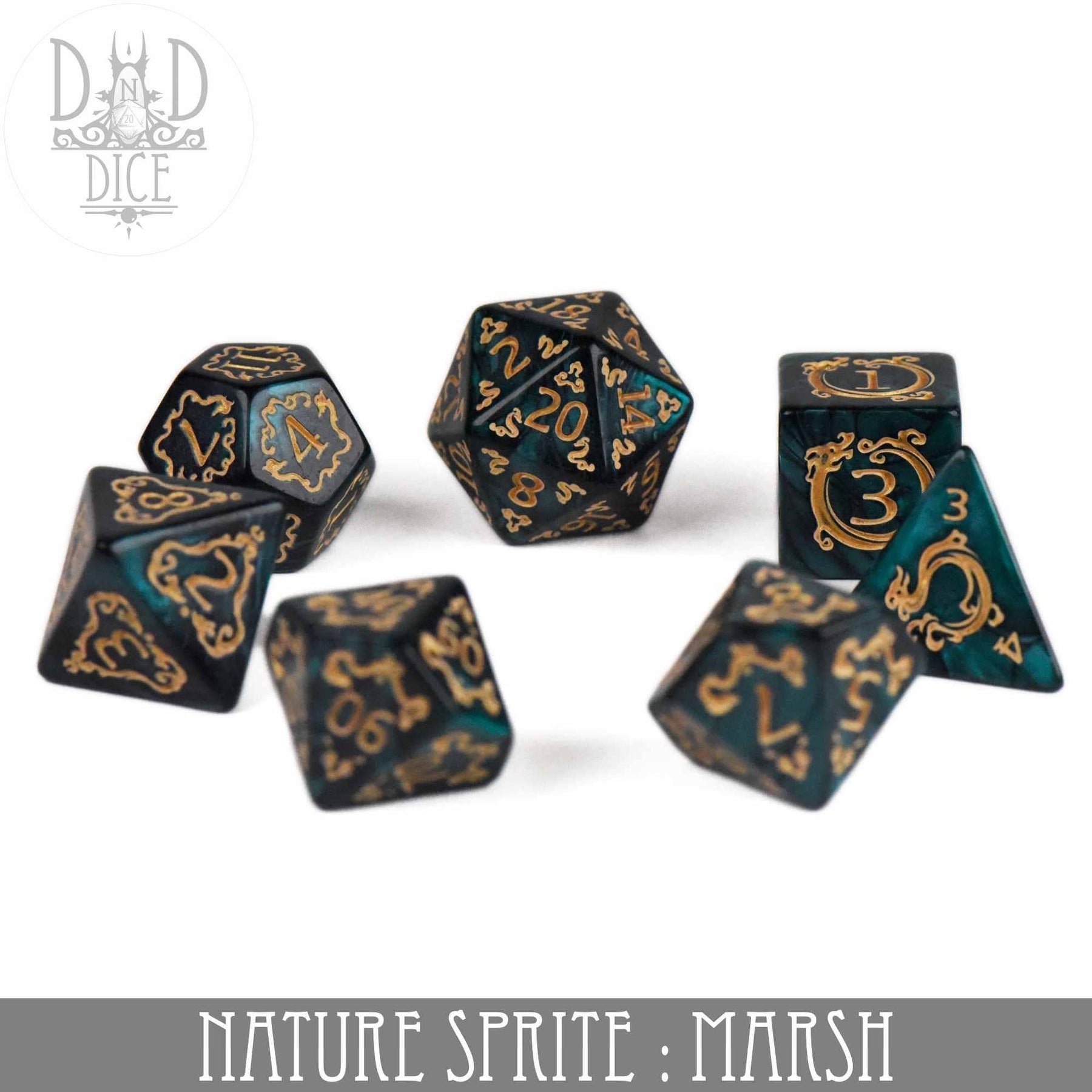 DNDDICE.COM Dice > Other Dice Nature Sprite: Marsh 758890749164 PA07SPRITE3