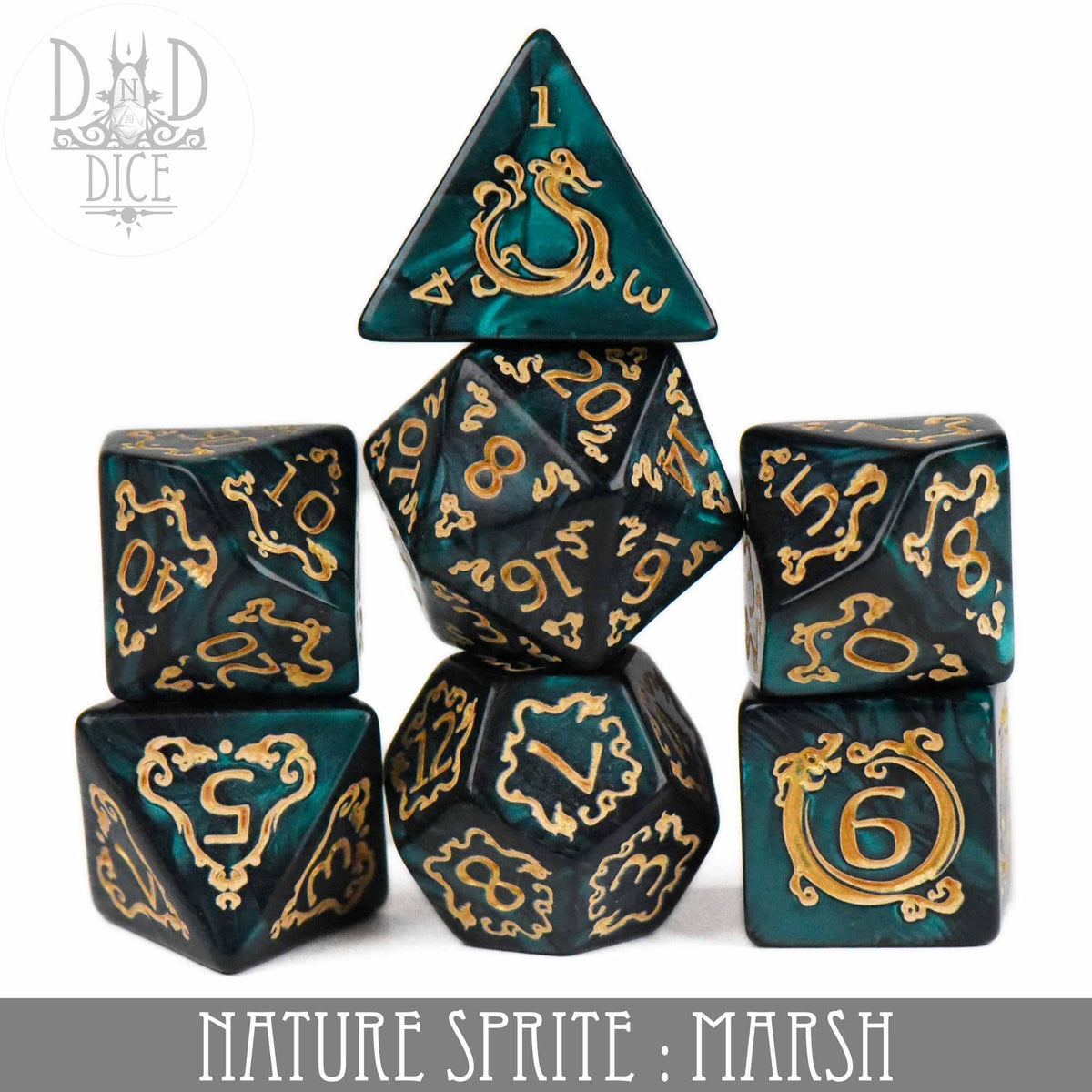 DNDDICE.COM Dice > Other Dice Nature Sprite: Marsh 758890749164 PA07SPRITE3