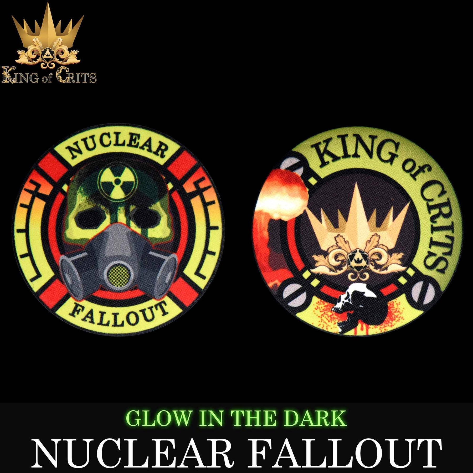 DNDDICE.COM Dice > Other Dice Nuclear Fallout - 11 Dice Set (Glow) 758890744442 ER11NUKE