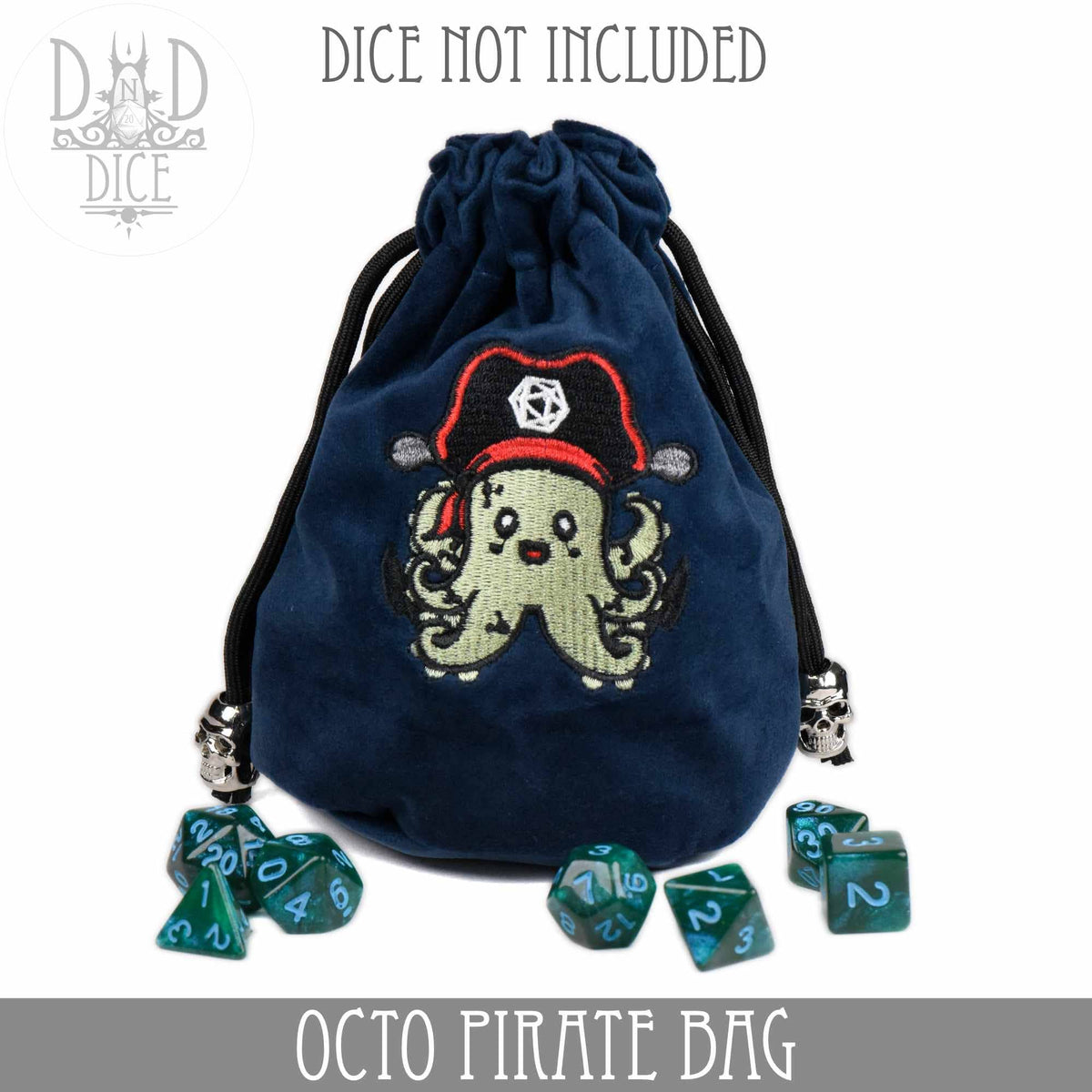 DNDDICE.COM Dice > Other Dice Octo Pirate Bag 758890749140 OCTOBAG
