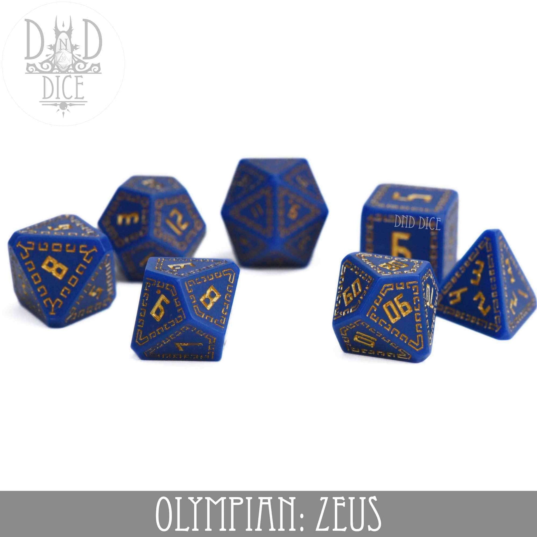 DNDDICE.COM Dice > Other Dice Olympian: Zeus 758890748211 PR07OLYMPIC3