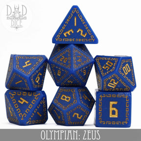 DNDDICE.COM Dice > Other Dice Olympian: Zeus 758890748211 PR07OLYMPIC3