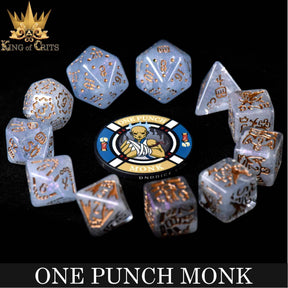 DNDDICE.COM Dice > Other Dice One Punch Monk - 11 Dice Set 758890746927 ER11MONK