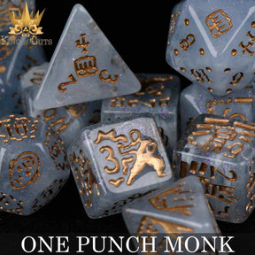 DNDDICE.COM Dice > Other Dice One Punch Monk - 11 Dice Set 758890746927 ER11MONK